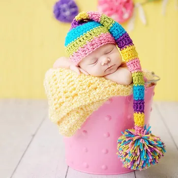 

casquette enfant bebek crochet baby clothes newborn baby hat fotografia newborn photography accessories touca infantil 2017 NEW