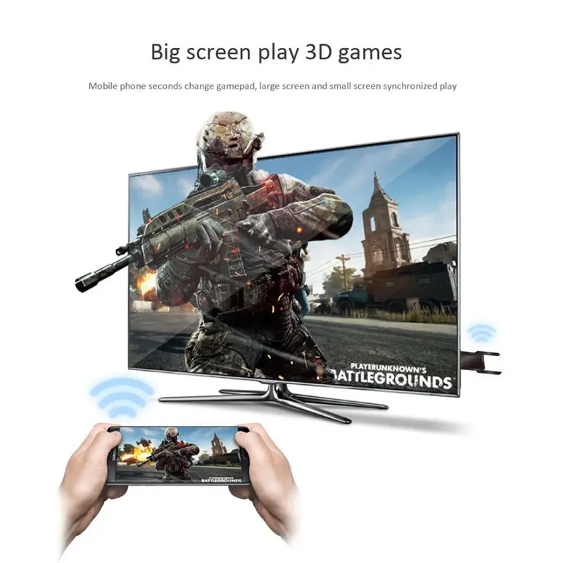 Горячая ams-mirascreen B5 беспроводной Hdmi ключ 2,4 ГГц медиа тв-Палка Поддержка Miracast Airplay Dlna Full 1080P для Android/Ios