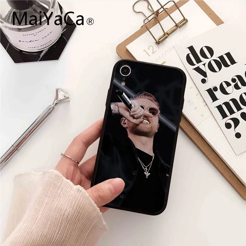 Maiyaca Egor Kreed новое поступление черный чехол для телефона iPhone 8 7 6 6S Plus 5 5S SE XR X XS MAX Coque Shell - Цвет: A13