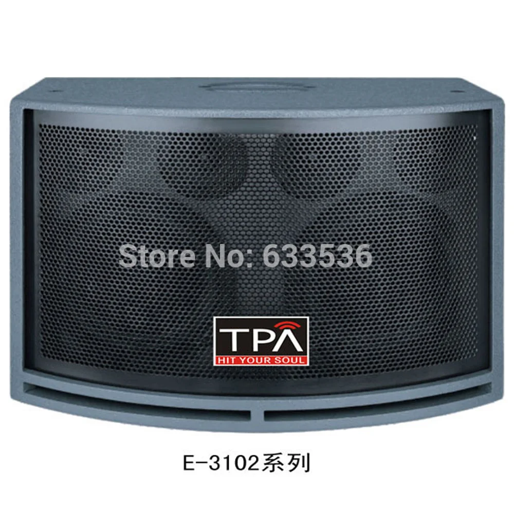 550 wattage professional stage sound Birch board box dual 10 inch bass