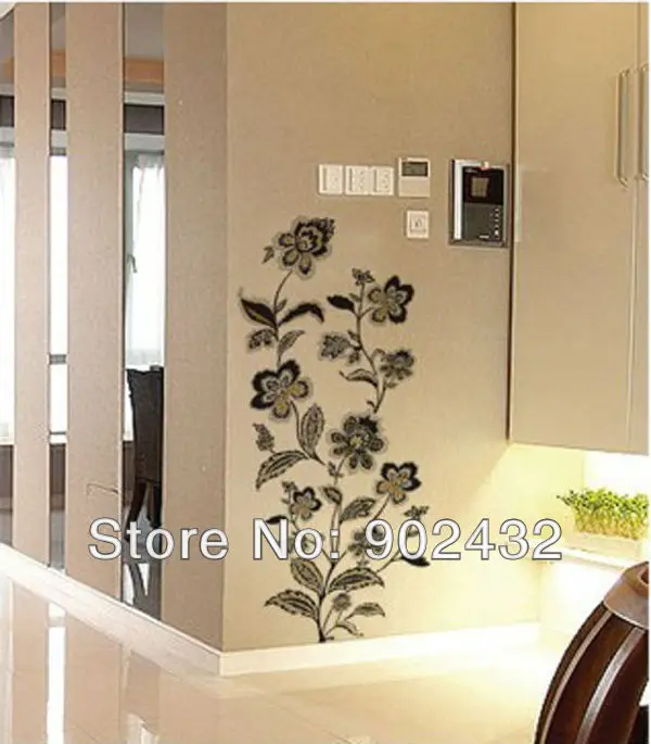 Gold Bedroom Wall Stickers Elephant Preppy Pattern Decals Triangles Wall Sticker Kids Room Decoration Gold Decal Nursery Art Decor