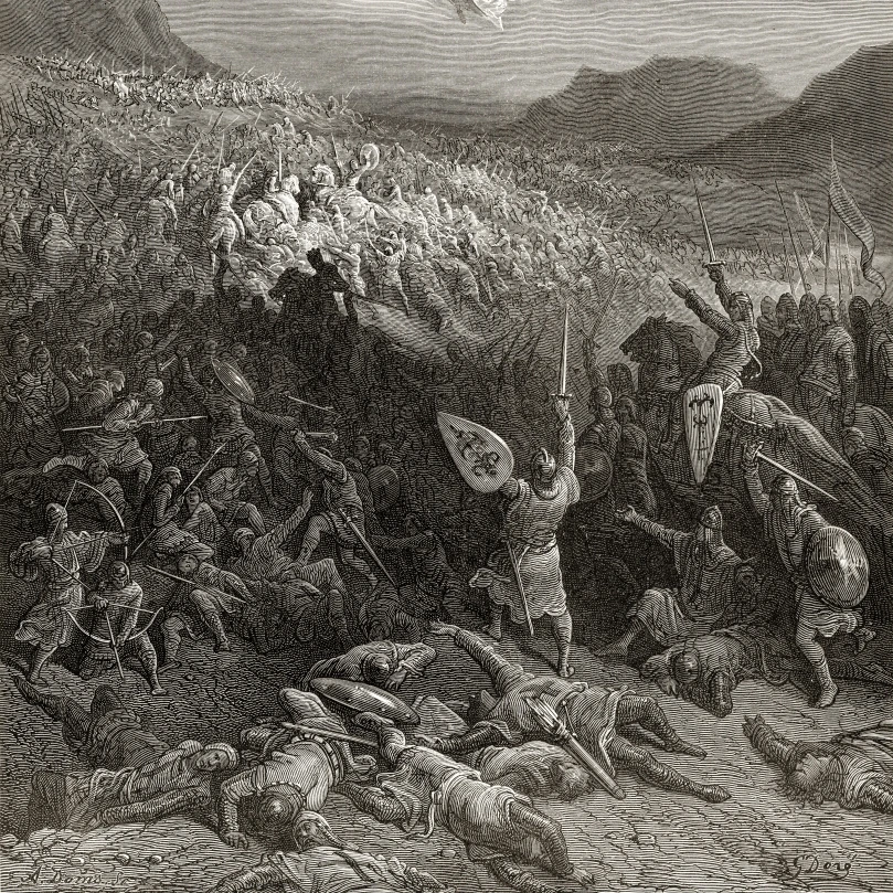 The Battle Of Nicaea Anatolia During The First Crusade 1096 Poster Print (26 x 32)