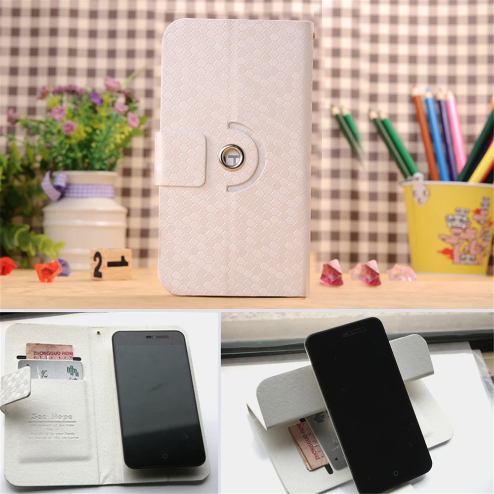 Leather wallet rotatable case for iphone5/5s/4/4s samsung galaxy note 3 s4 s3 mini lenovo p780 nexus 4/5 xperia z jiayu g4 |