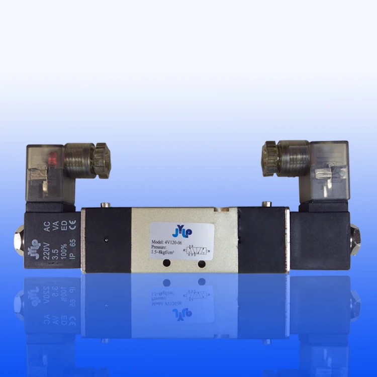 Jin Yi factory machinery AIRTAC type 4V120-06 two five-way solenoid valve pneumatic | Инструменты