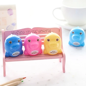 

Cartoon sea lion plastic student pencil sharpener pencil cutter knife korean stationery school supplies papelaria