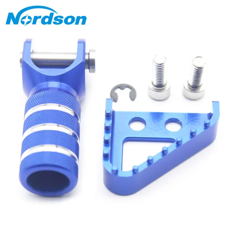 Set Motorcycle Rear Brake Pedal Step Tips Gear Shift Lever Tips For KTM SX EXC XCF