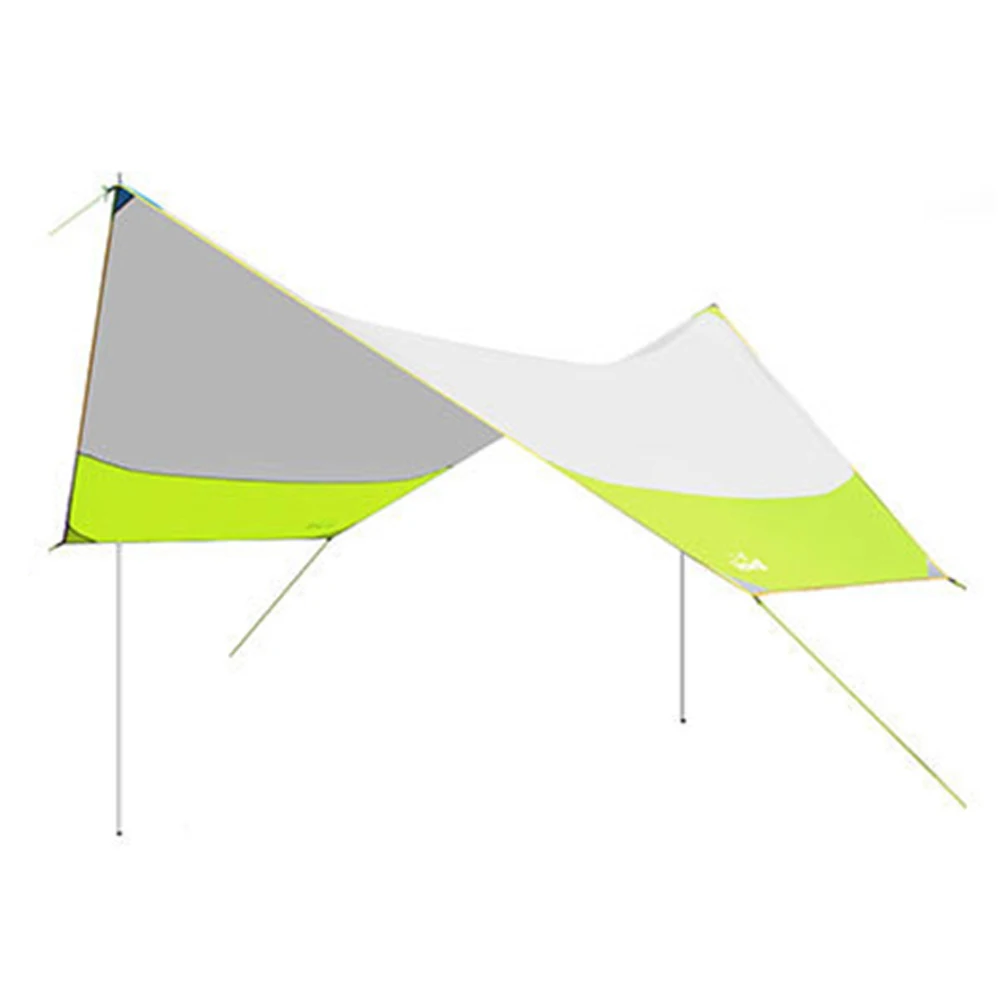 

465*400*250cm Ultralight Sun Shelter Camping Mat Beach Tent Pergola Awning Canopy Oxford Tarp Camping Sunshelter