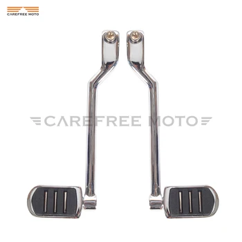 

1 Pair Chrome Motorcycle Left Heel Toe Shift Lever Pedal Set Moto Front Shifter Lever Case for Harley Touring FL Softail Trike