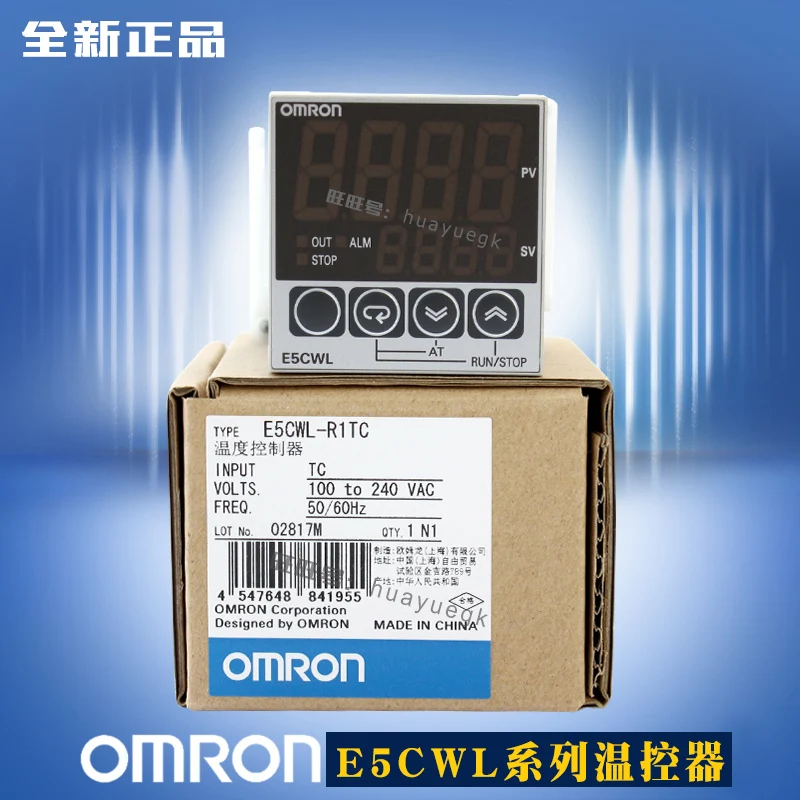 

Brand new original Omron thermostat E5CWL-R1TC E5CWL-Q1TC E5EWL-R1TC E5EWL-Q1TC E5CSL-RTC E5CSL-QTC E5CWL-R1P E5CWL-Q1P