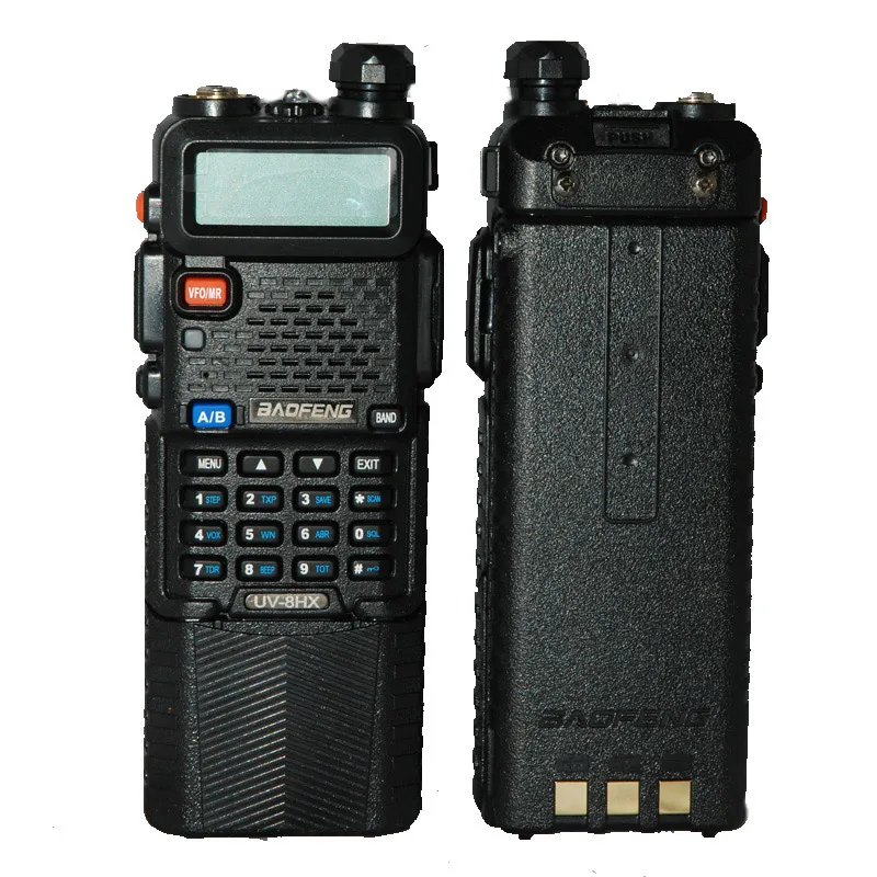 2x Baofeng UV-5R Двухканальные рации uv-8hx Dual Band UV5R Радио CB трансивер 128ch VOX фонарик двойной Дисплей FM для Охота Радио