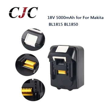 

High Capacity 5000mAh 18V Li-ion Replacement Battery for Makita BL1850 BL1830 BL1830, BL1835 LXT Rechargeable Battery