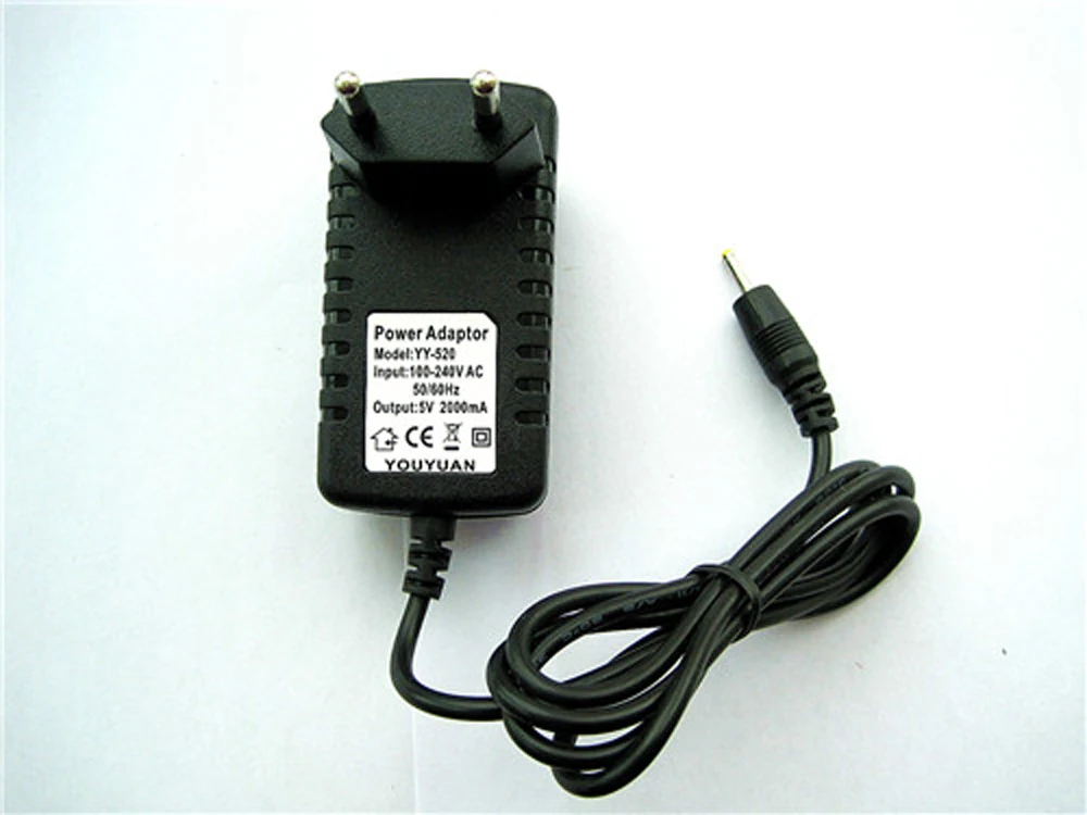 

5V 2A 2000mA AC DC Power Adapter Wall Charger For RCA Voyager 7 RCT6873W42 RCA 10 Viking II Pro