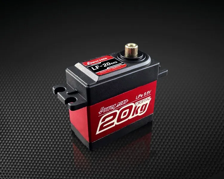 

Power HD LF-20MG 20KG Digital Servo HM Cars Aerial Robot Head and RC Helicopter Boat Car