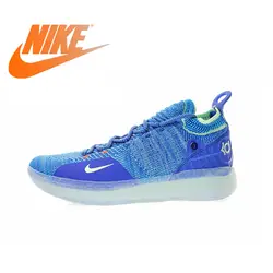 Оригинальный Nike Оригинальные кроссовки Zoom KD11 EP Для мужчин Мужская баскетбольная обувь спортивные уличные дышащие кеды хорошее качество