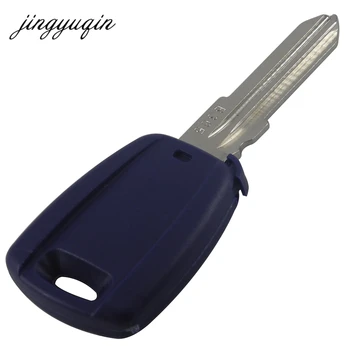 

jingyuqin Transponder Ignition Key without chip for FIAT Punto Stilo Seicento with Uncut Blade GT15R