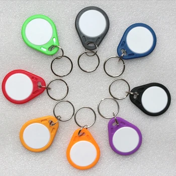 

Hi tag 2 keyfobs 125KHz ID key fob keychain tags 1000pcs/Lot