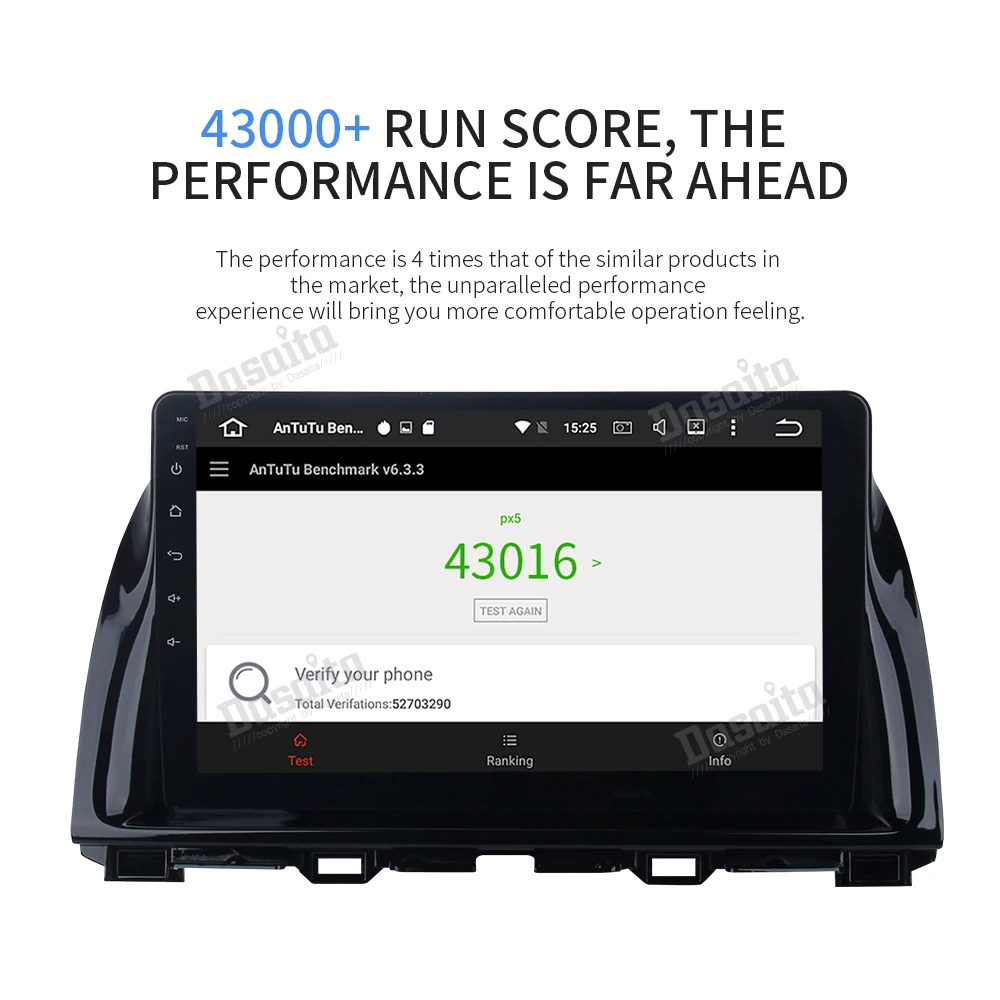 Excellent 10.2" IPS Android 9.0 Car Multimedia player For Mazda CX5 CX-5 2013 2014 2015 Car Radio stereo built-in GPS 8-Core 4Gb+32Gb WIFI 7