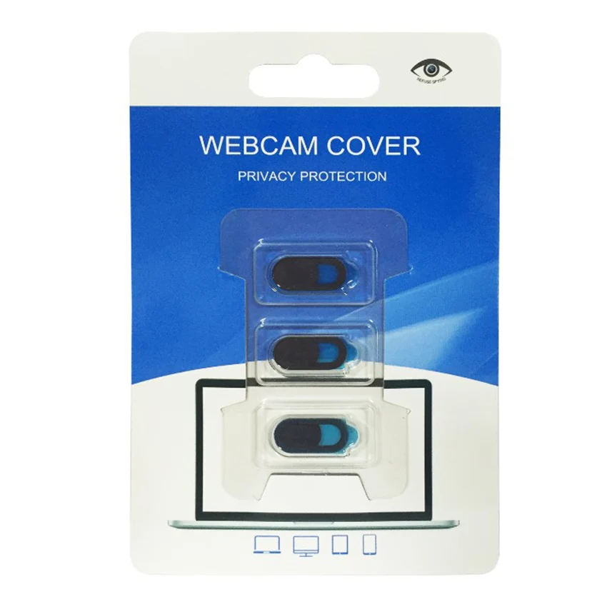 3PCS Ultra Thin Plastic Security cam Cover 0.7mm Shutter Slider