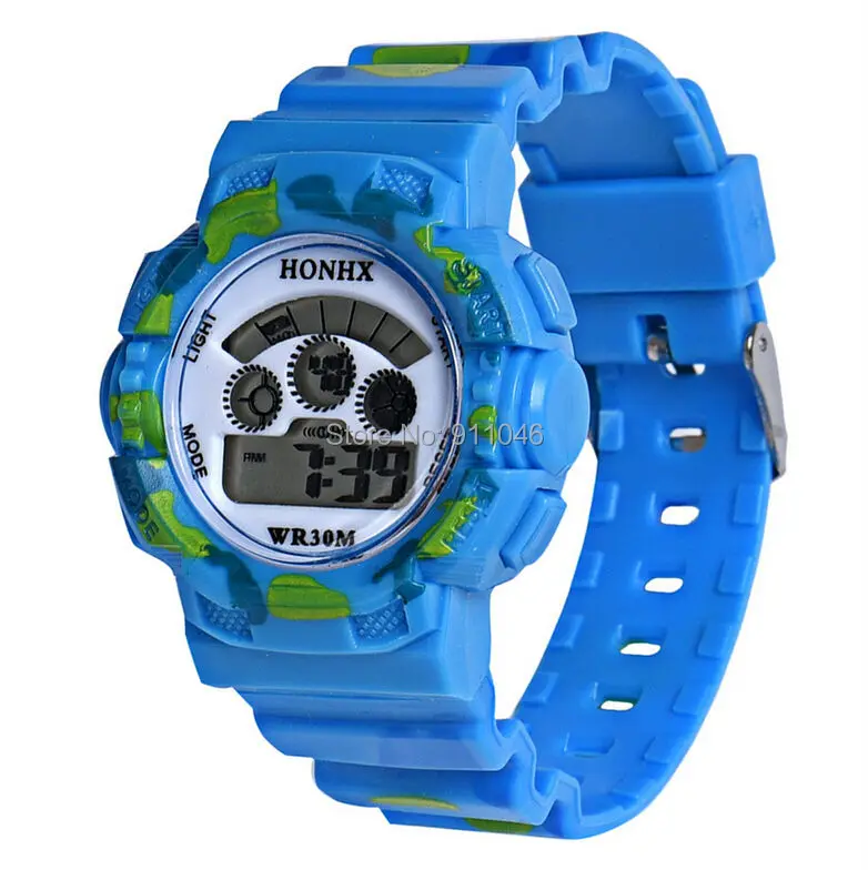 Digtal Watches Hot Promotion Children Boys Kids Watch Waterproof ...