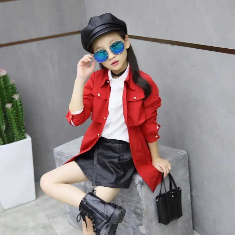 girls trench