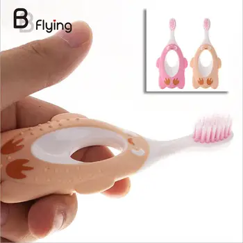 

Random Baby Toothbrush Handle Brush Toddler Training Kids/Children Supplies