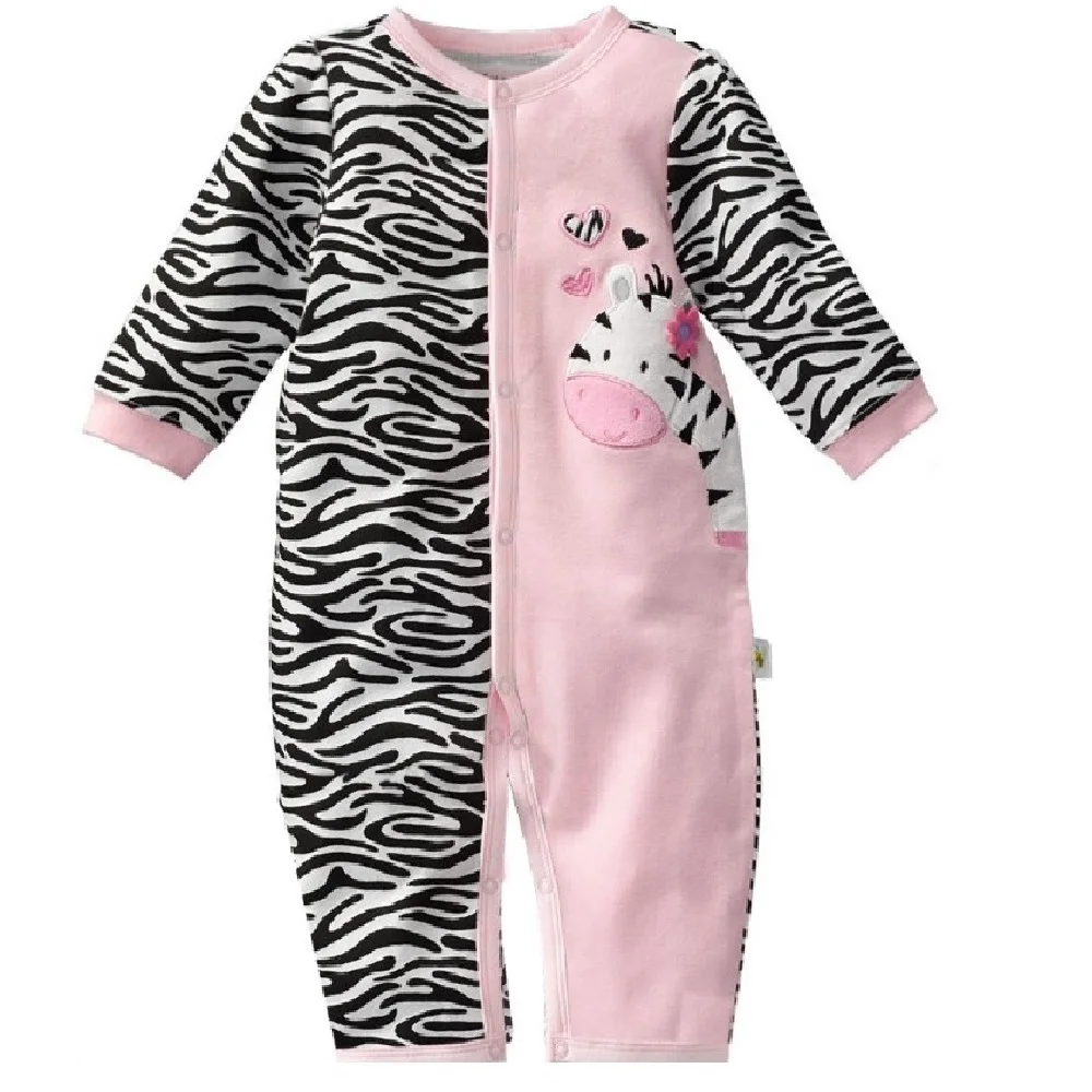 Buy 2016 Zebra Baby Rompers Baby Girl's Pajamas Baby