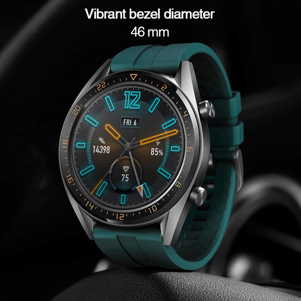 Huawei Watch GT элегантный/vigor/Спорт gps NFC 14 дней Срок службы батареи 5 атм водонепроницаемый телефонный Звонок трекер сердечного ритма Смарт-часы