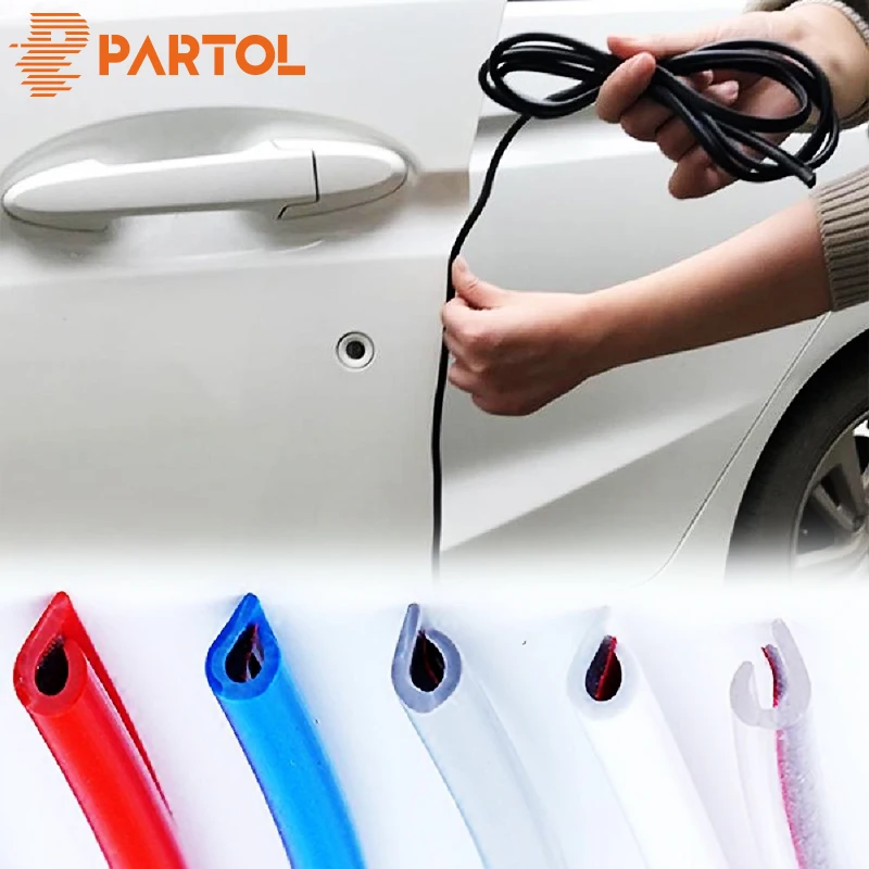 Partol 5M Car Styling Universal Car Door Edge Guard