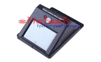 

by dhl or ems 50pcs useful 6 LED Solar Lamp Waterproof IP65 Solar Light Power Garden LED Solar Light Outdoor ABS Wall Lamp