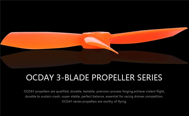 6045 Flat Paddle for FPV Racing Drone Quad 6inch 3-blade Propeller Props CW CCW 6045 Flat Paddle for FPV Racing Drone Quad 6inch 3-blade Propeller Props CW CCW