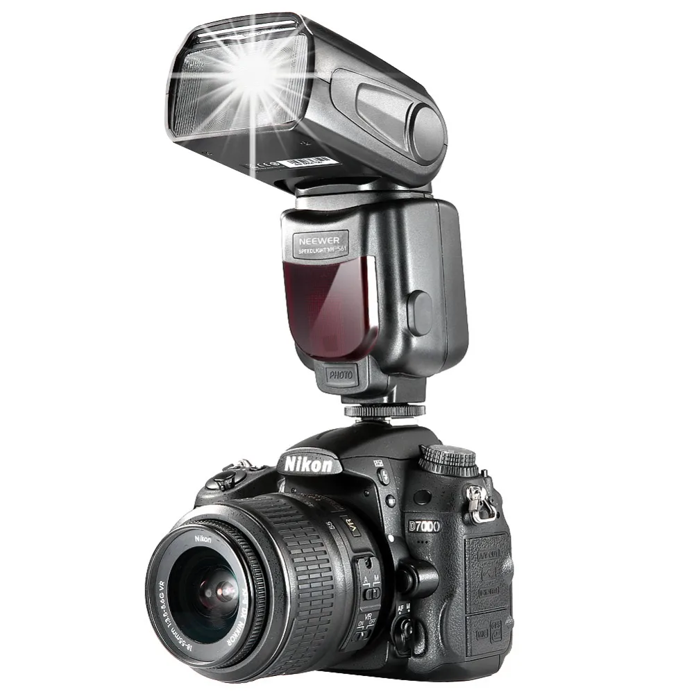 Neewer NW-561 Вспышка Speedlite с ЖК-дисплеем для Canon и Nikon