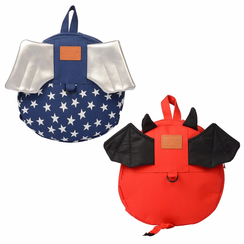

Unisex Kid Backpack Anti-lost Band s Children Bag Cartoon School Bags Rucksack Fashion