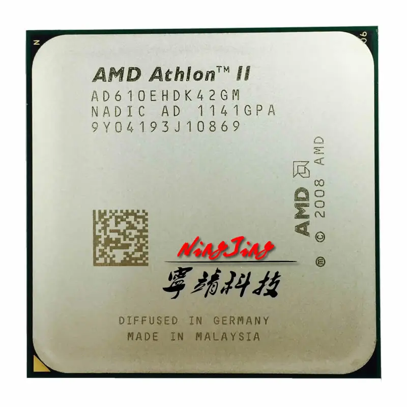 

AMD Athlon II X4 610e 2.4 GHz Quad-Core CPU Processor AD610EHDK42GM Socket AM3
