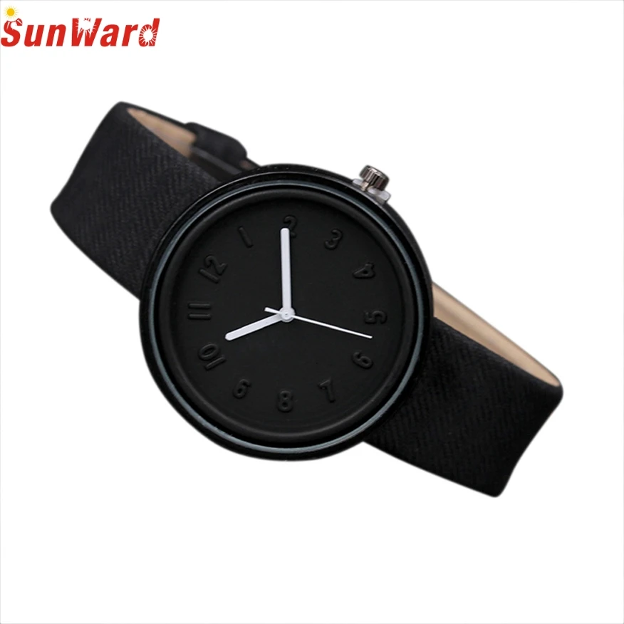 

SUNWARD Watches Quartz Canvas Belt Wrist Watch Stylish Wholesale Unisex Relogio Simple Fashion Number Feb21