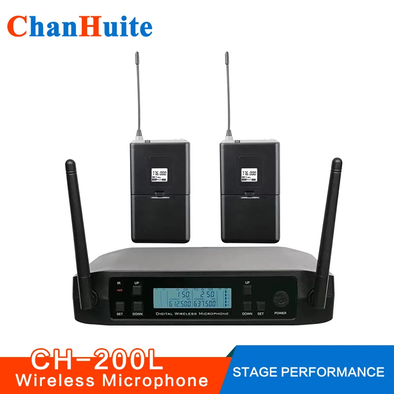 Беспроводная версия микрофонная система УВЧ вокальный микрофон