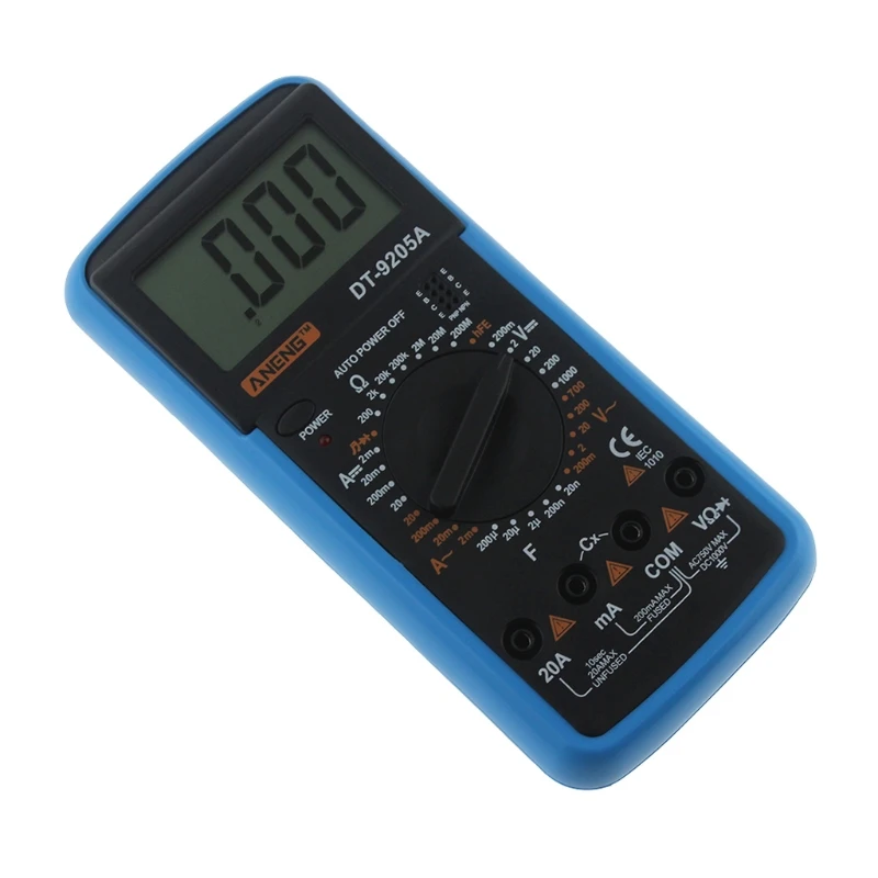 DT-9205A ЖК-цифровой мультиметр электрический ручной тестер метр AC DC