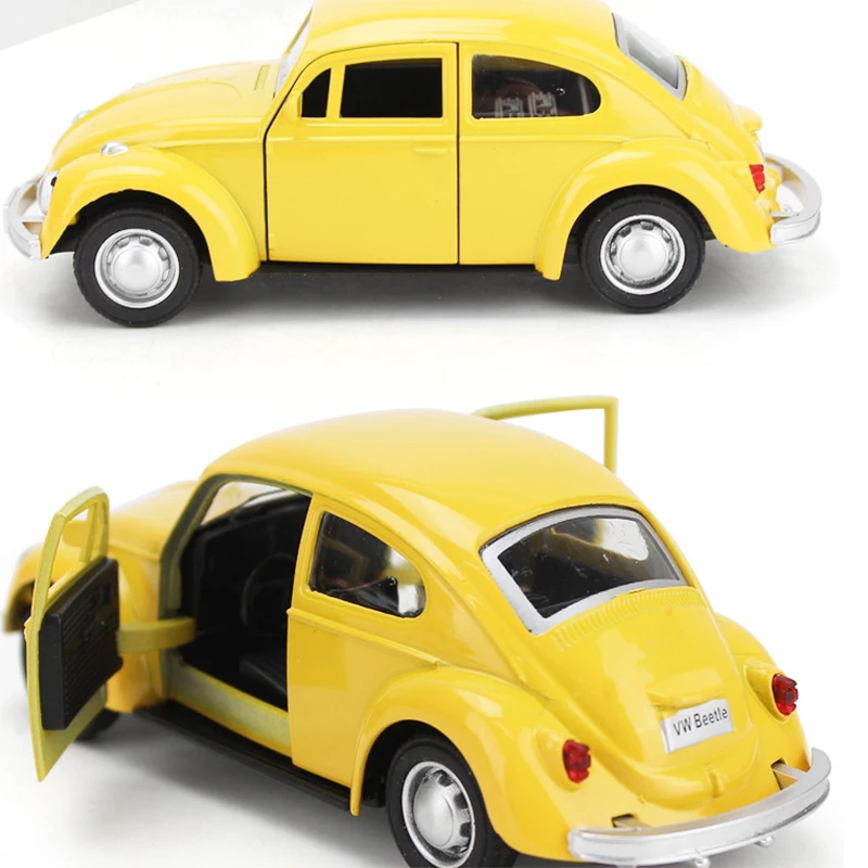 Абсолютно 1/32 масштаб немецкий Фольксваген Vw классический жук литья под давлением металлическая модель автомобиля игрушка для подарка/детский мини-автомобиль