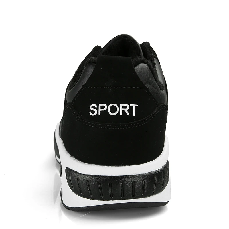 Мужские кроссовки для бега MAISMODA дышащие черного красного белого цветов модель