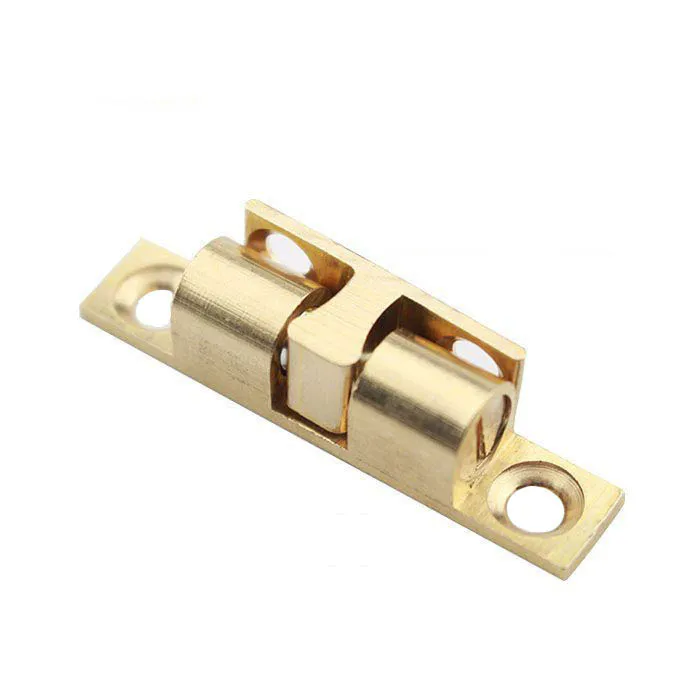 10PCS L40x9MM Brass Door Catches Copper Latch Door Holder Catch 40MM