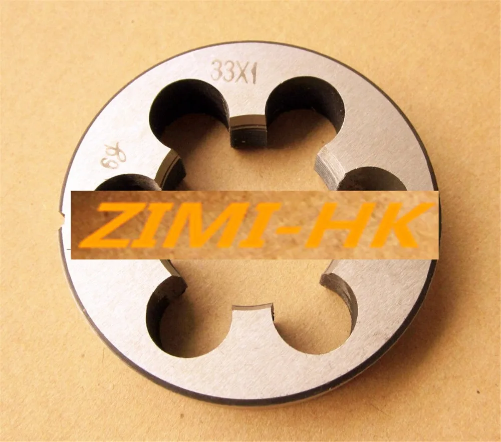 1pcs Metric Right Hand Die M33X1.0mm Dies Threading Tools 33mm X 1mm