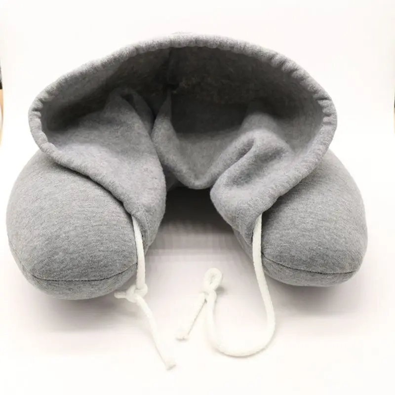 Мягкая с капюшоном u-подушка для тела подушка для шеи Подушка для дома самолет автомобиль путешествия аксессуары для подушек