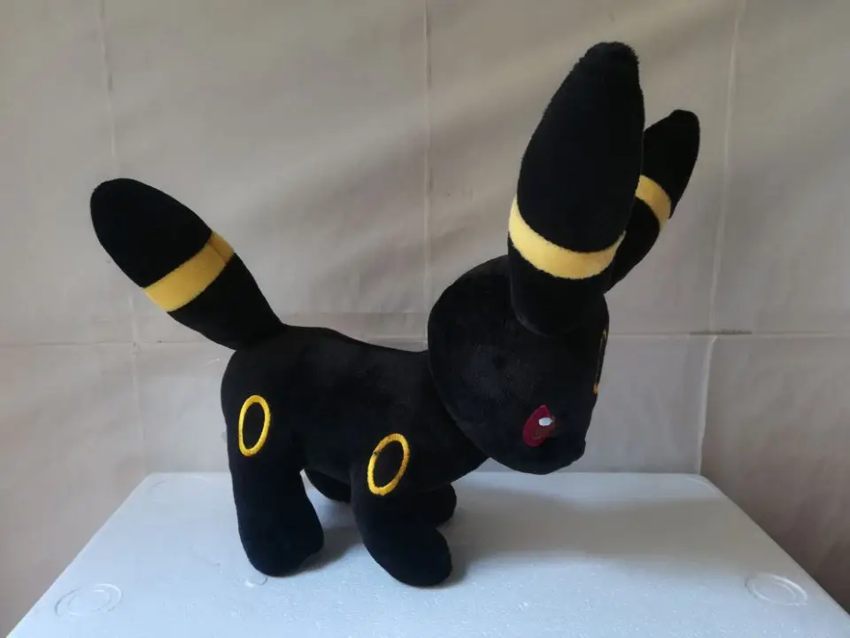 Аниме Рисунок Umbreon плюшевые игрушки большой 30 см мягкая кукла малыша игрушка подарок на день рождения w1537