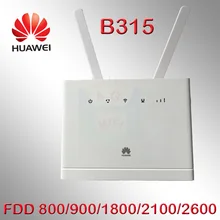 Разблокированный huawei b315 b315s-22 LTE CPE 150 Мбит/с 4G LTE FDD беспроводной шлюз wifi маршрутизатор huawei b315s-22 4g lte маршрутизатор