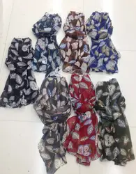 2016 новое поступление милая сова и листьев шарф с принтом Для женщин голова животного Обёрточная бумага шарф хиджаб Сова платки