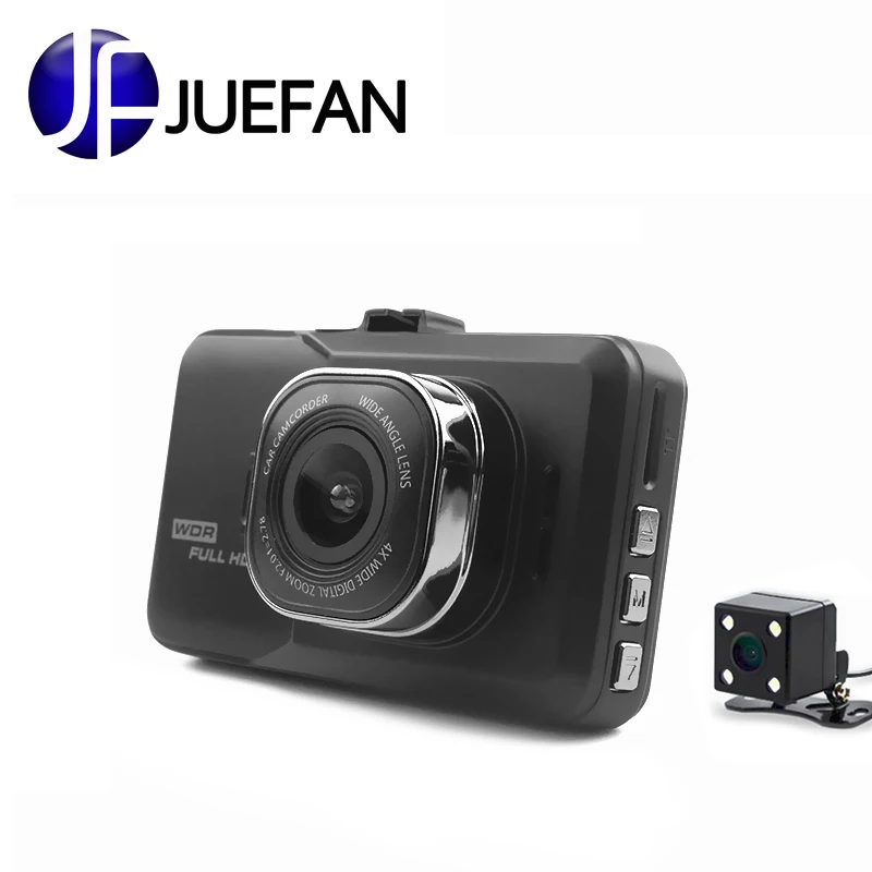 Видеорегистратор, автомобильная камера Full HD 1080 P/IR, поддержка ночного видения/видеорегистратор высокой четкости, двойной объектив, видеорегистратор, 3,0 дюймов, зарядка экрана