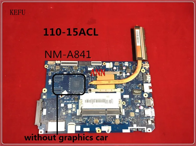 CG521 NM-A841 материнская плата для lenovo 110-15ACL ноутбук материнская плата П