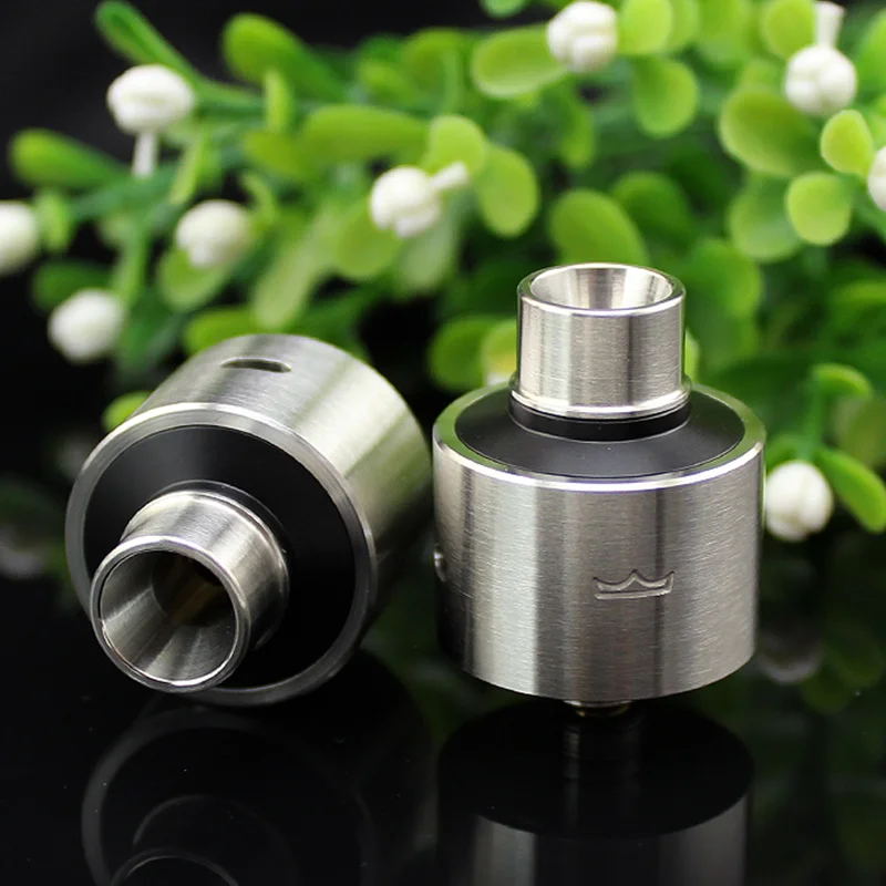 

New Arrival SXK Monarch V2 RDA 510 Thread Drip Tip 22mm Diameter 316SS Taste Type Drip Tank with BF Pin fit Mech Mechanical Mod