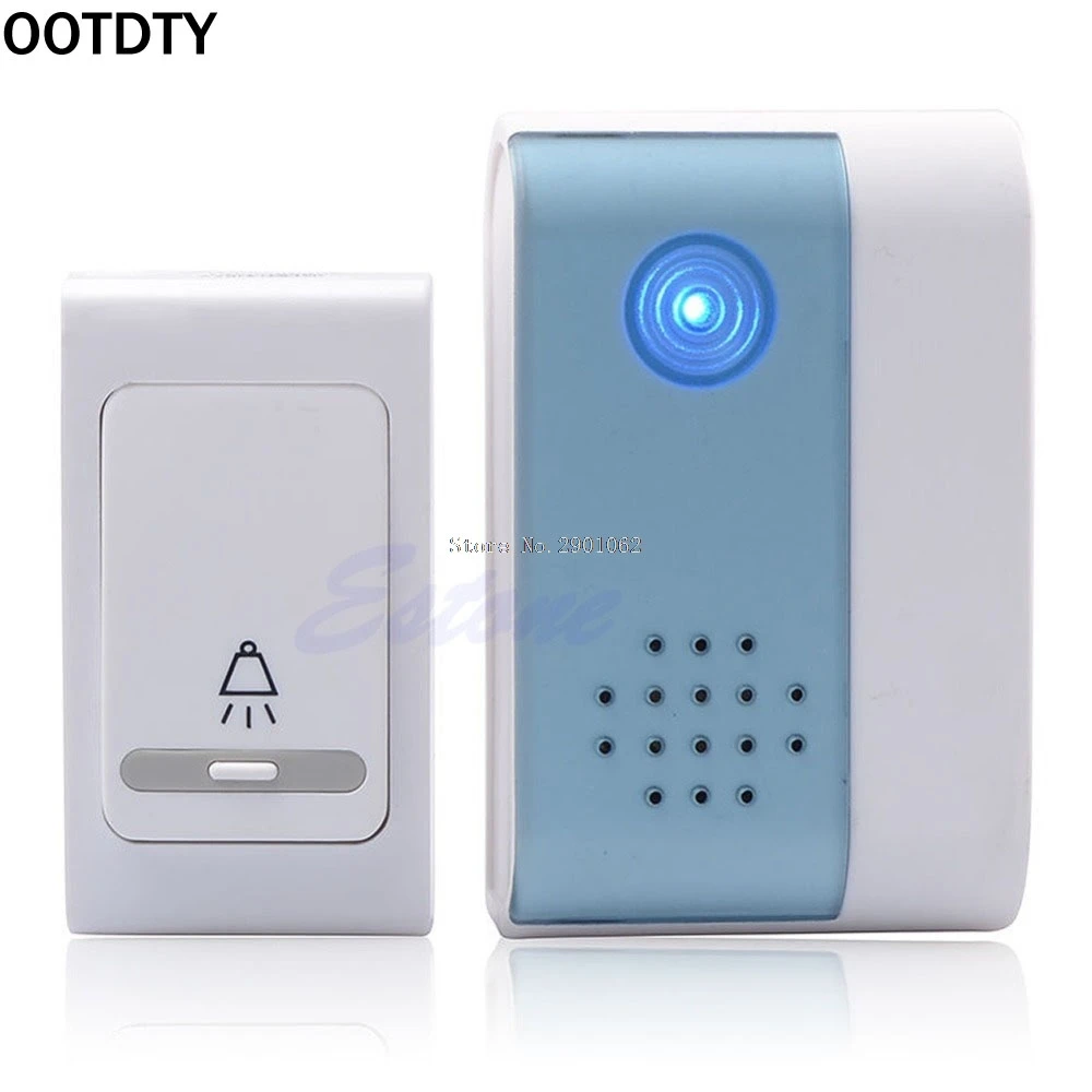 

OOTDTY 38 Tunes Melody LED Digital Receiver Doorbell Remote Control Wireless Door Bell -B119