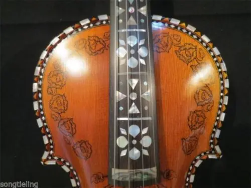 Deluxe fancy Norwegian fiddle 16" viola (4*4) of profession Concert