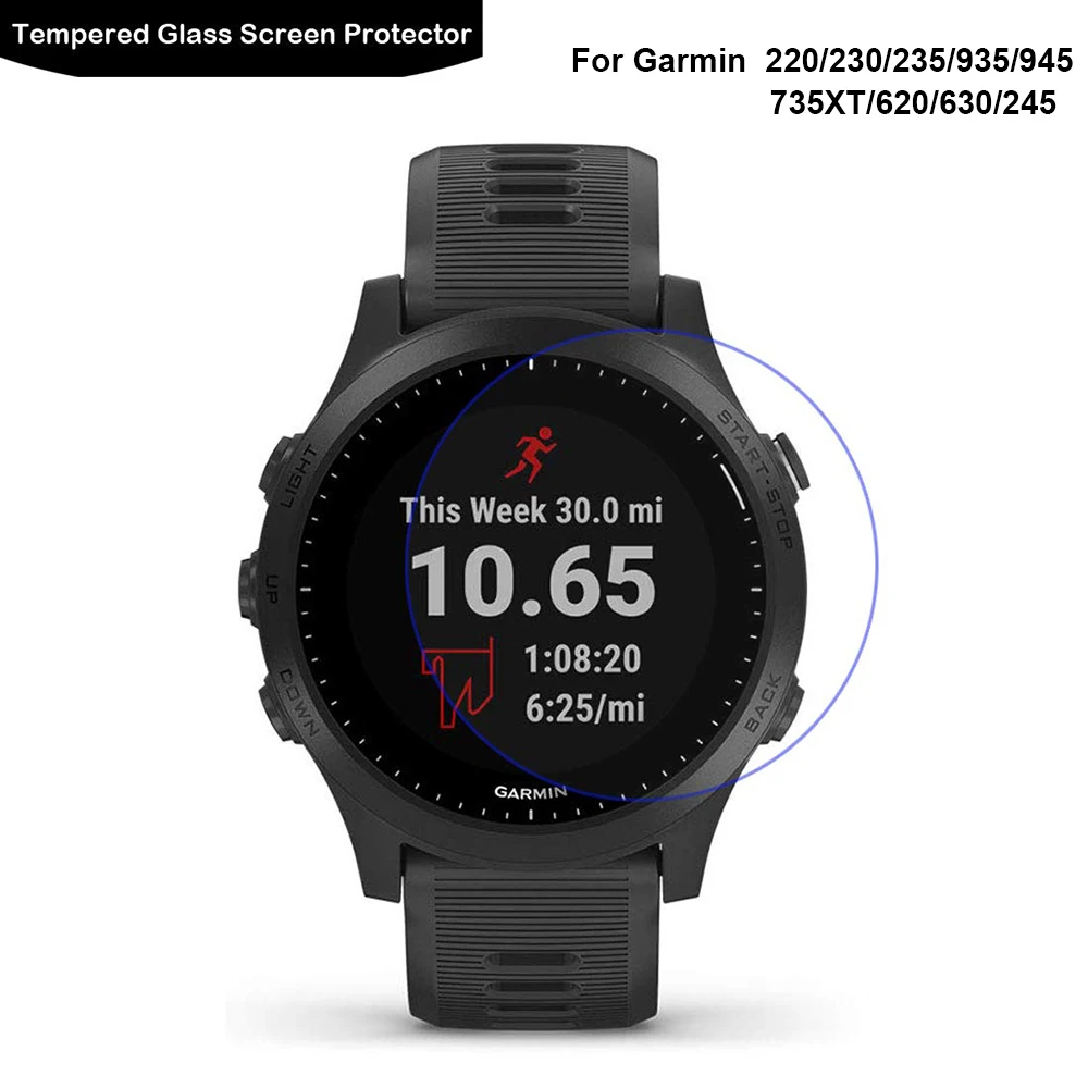 

Screen Protector For Garmin Forerunner 945 935 Tempered Glass Film Anti-Scratch For Garmin 245 Screen Protector Watch Accessory